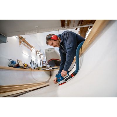 5. Bosch GEX 34-125 Exzenterschleifer, 12.000 U/min, 24.000 OPM, Blau, 340 W