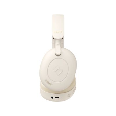 3. Havit H655BT kabellose Bluetooth-Kopfhörer beige