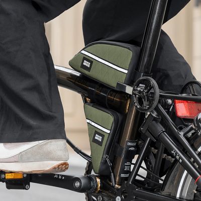 2. Rockbros Triangle Bike Rahmentasche 0.3l - Grün
