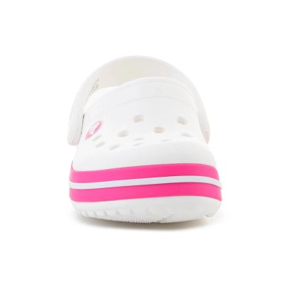 2. CROCS CROCBAND KIDS CLOG T WEISS/PINK CRUSH 207005-6WU
