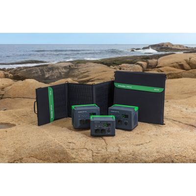 3. Tragbare Powerstation APC OffGrid 730, 738 Wh Lithium-Ionen, LCD, 2 CEE 7/3 Schuko-Steckdosen, Sinuswelle, 3 USB-A, 2 USB-C, kabelloses Ladegerät