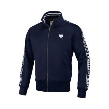 Herren-Sweatshirt mit Pitbull-West-Coast-Oldschool-Tape-Logo - 14230359