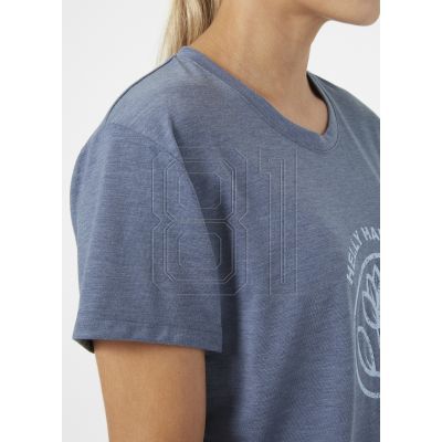 14. Helly Hansen Skog Recyceltes Grafik-T-Shirt W 63083 585