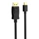 3. Orico XD-MDTH4 4K 30Hz Mini DisplayPort auf HDMI Kabel 3m - Schwarz