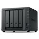 Synology DS425+ NAS, Tower, 4x (3,5" SATA HDD/ 2,5" SATA SSD), 2 x M.2, Intel Celeron J4125, 2 GB DDR4 non-ECC (max. 6 GB), 1x 1GbE RJ-45; 1x 2,5GbE RJ-45, 2x USB 3.2.1 – NUR Synology-Laufwerke