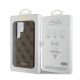 8. Guess 4G Metal Gold Logo Hülle für Samsung Galaxy S24 Ultra – braun