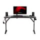 5. Huzaro Hero 3.6 Schwarzer Gaming-Schreibtisch