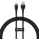 Baseus Flash 2 USB-auf-USB-C-Kabel 100W 1m (Schwarz)