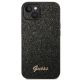 3. Guess Glitter Script Case für iPhone 14 Plus - Schwarz