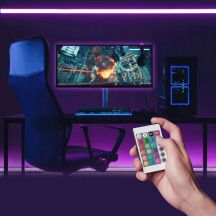 Vention RGB FPC LED-Lichtleiste mit IR-Fernbedienung, USB 5V-Netzteil, 2 m
