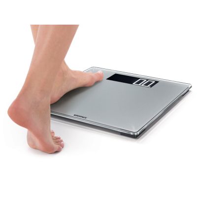 8. Soehnle Style Sense Comfort 600 Rechteckige elektronische Personenwaage aus Edelstahl