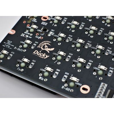 6. Ducky One 2 Mini RGB Gaming-Tastatur USB US-Englisch Schwarz