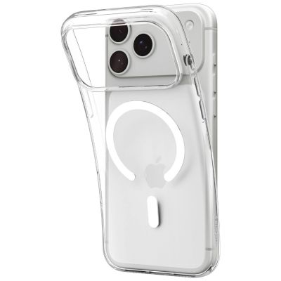 15. Spigen Liquid Crystal MagSafe Hülle für iPhone 18 Pro Max / 17 Pro Max – Transparent und Weiß