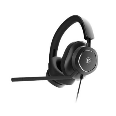 6. MSI Maestro 300 Kabelgebundenes Gaming-Headset mit Kopfband, USB Typ-C / USB Typ-A, Schwarz