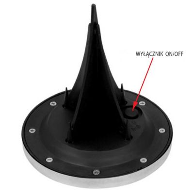 40. Solarlampe mit 8 SMD-LEDs zur Erdung, 4er-Set