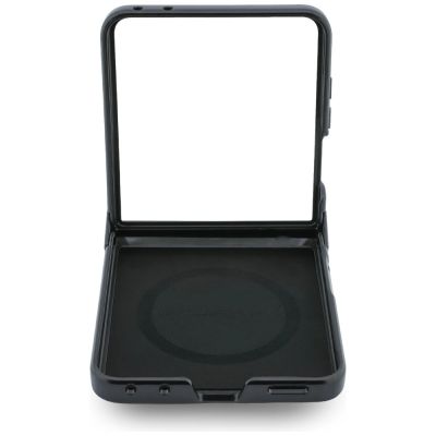 6. Karl Lagerfeld Karl&Choupette Pins MagSafe Hülle für Samsung Galaxy Z Flip 8 - Schwarz