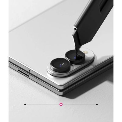 6. Ringke Kamerarahmenschutz, 2er-Pack für Samsung Galaxy Z Fold 8 – Schwarz
