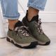 31. Bequeme Rieker W RKR610 grüne Schuhe