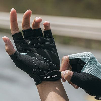 7. Wozinsky WRR-02XL Fahrradhandschuhe, Größe XL – Grau