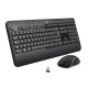 5. Logitech MK540 Advanced Tastatur und Maus (inkl. universeller Funkfernbedienung, QWERTZ-Tastatur, amerikanische und internationale Tastatur, schwarz)