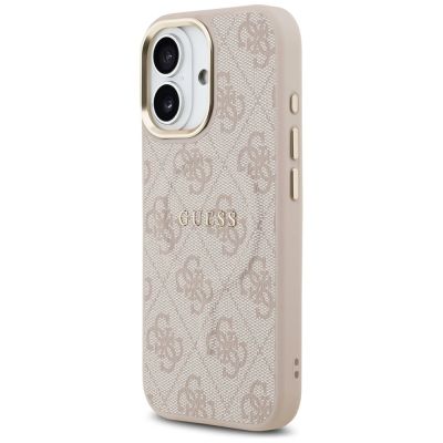 10. Guess 4G PU Classic Logo MagSafe Hülle für iPhone 17 - Pink