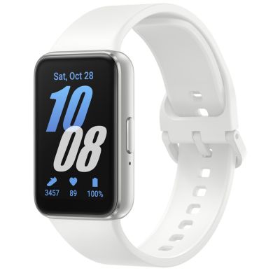7. Samsung Galaxy Fit 3 (R390) Silbernes Sportarmband