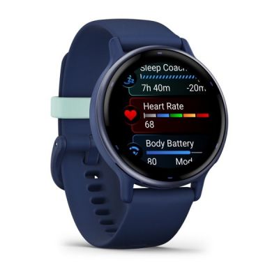 3. Garmin Vivoactive 5 42 mm Marineblaue Uhr