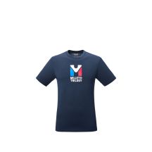 MILLET Chamonix Tri Ts Ss M Marineblaues Herren-T-Shirt