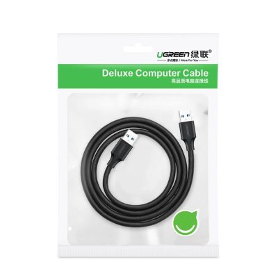 5. Ugreen Kabel USB 2.0 Kabel (männlich) - USB 2.0 (männlich) 1 m schwarz (US128 10309)