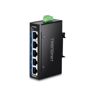 6. Trendnet TI-GLC50 Netzwerk-Switch, unmanaged Gigabit Ethernet (10/100/1000), Schwarz