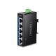 6. Trendnet TI-GLC50 Netzwerk-Switch, unmanaged Gigabit Ethernet (10/100/1000), Schwarz