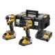 2. Kombi-Set 18V DCD805+DCF850 2x5,0Ah DEWALT