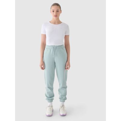 4. Schmales T-Shirt mit Aufdruck für Damen 4F 4FWMM00TTSHF1846-10S