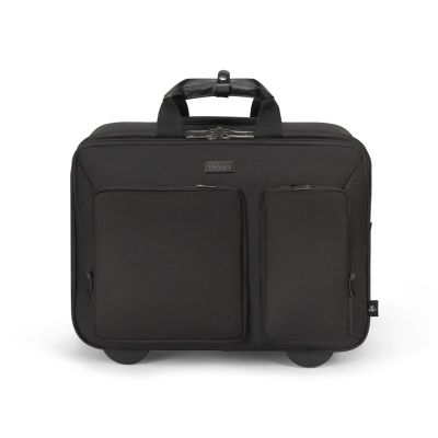 2. DICOTA D3250901 Laptoptasche 40,6 cm (16") im Kofferstil mit Füßen, Schwarz