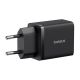 5. Baseus Cube Pro 30W USB-C/USB-A-Wandladegerät – Schwarz