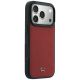 4. Mercedes Leder-Mesh-Hülle mit Bow Line MagSafe für iPhone 18 Pro Max / 17 Pro Max – Burgunderrot
