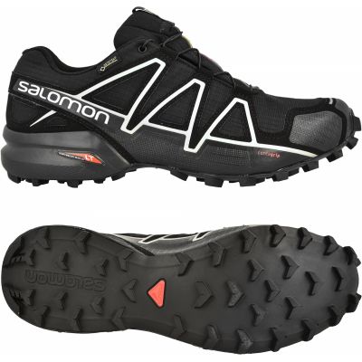 Salomon Speedcross 4 GTX Herren Laufschuhe in schwarz