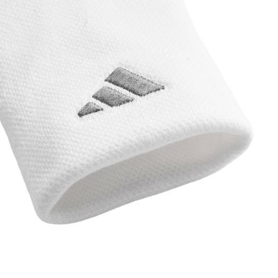 4. Adidas Tennis-Schweißband, Größe L, 2 Stück, Weiß, IA7545