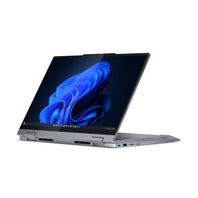 12. Lenovo ThinkBook 14 G5 2-in-1 Ultra 7 255U, 14 Zoll WUXGA Touch IPS-Display (300 Nits, glänzend), 16 GB DDR5-5600 SSD, Intel-Grafikkarte, 1080p-Kamera, 60 Wh-Akku, Windows 11 Pro, Luna Gray, 3 Jahre Vor-Ort-Service