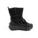 4. Lee Cooper Damen Winter-Wandersportschuhe, isoliert, schwarz, Naturleder