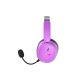 5. HATOR Phoenix 2 Kabelloses Gaming-Headset mit Kopfbügel, USB Typ-C / USB Typ-A, Bluetooth, Lila
