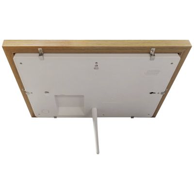 4. Denver-Fotorahmen mit FRAMEO 10,1" 16GB hellem Holz