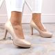 2. Sergio Leone W SK53N Pumps mit Absatz und Plateau beige