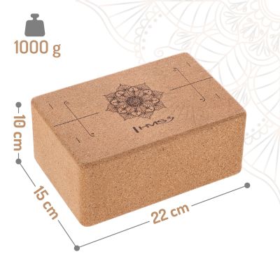 6. HMS CORK YOGA SET TPE MATTE YM11 + CUBE KJ02 + GURT SJ02