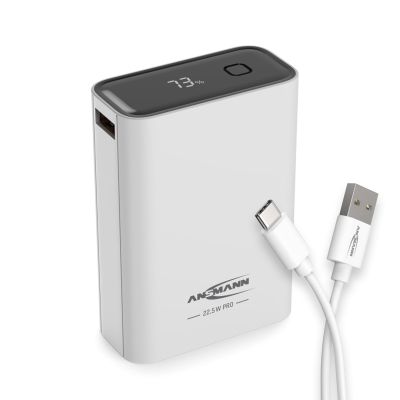 14. Ansmann PB222PD Lithium-Polymer-Akku (LiPo) 20000 mAh Weiß