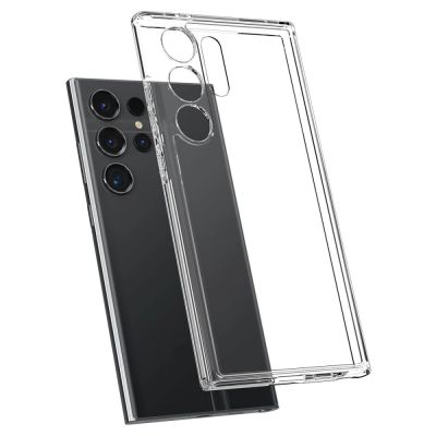 7. Spigen Ultra Hybrid-Hülle für Samsung Galaxy S24 Ultra – transparent