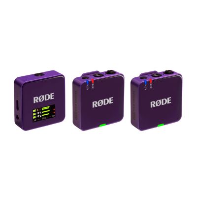 RODE Wireless GO III Lila - Drahtloses Mikrofonsystem (Lila)