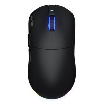 HATOR Quasar 3 Kabellose Gaming-Maus, beidhändig bedienbar, Funkfernbedienung + Bluetooth + USB Typ-A, optischer Sensor mit 12.000 DPI