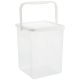 4. ROTHO Waschmittelbehälter 5 kg 9 l Transparent/Weiß