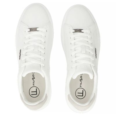 5. Weiße Herren-Sneaker aus Leder, Modell Filippo MP7840